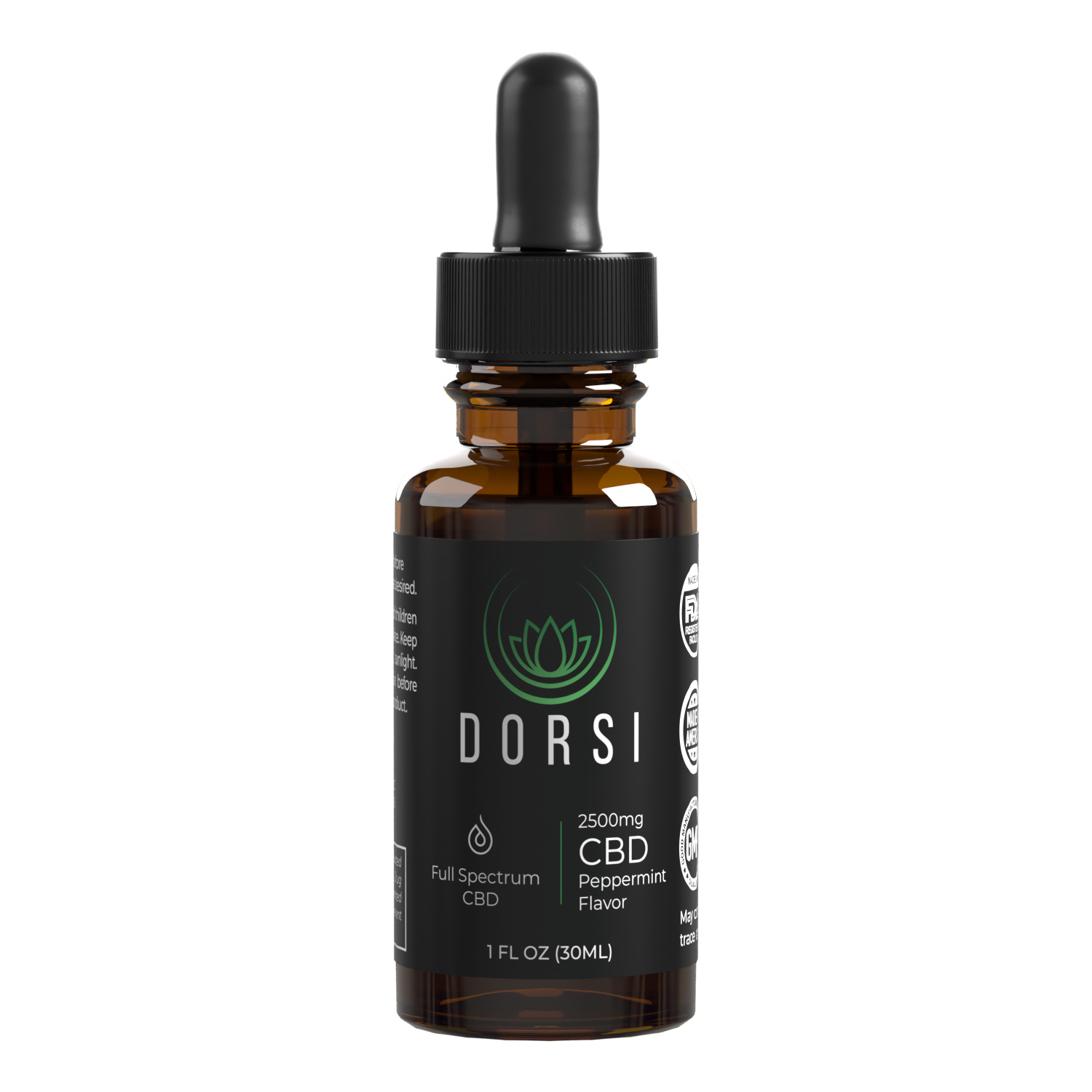 2500 MG Full Spectrum CBD Oil Tincture