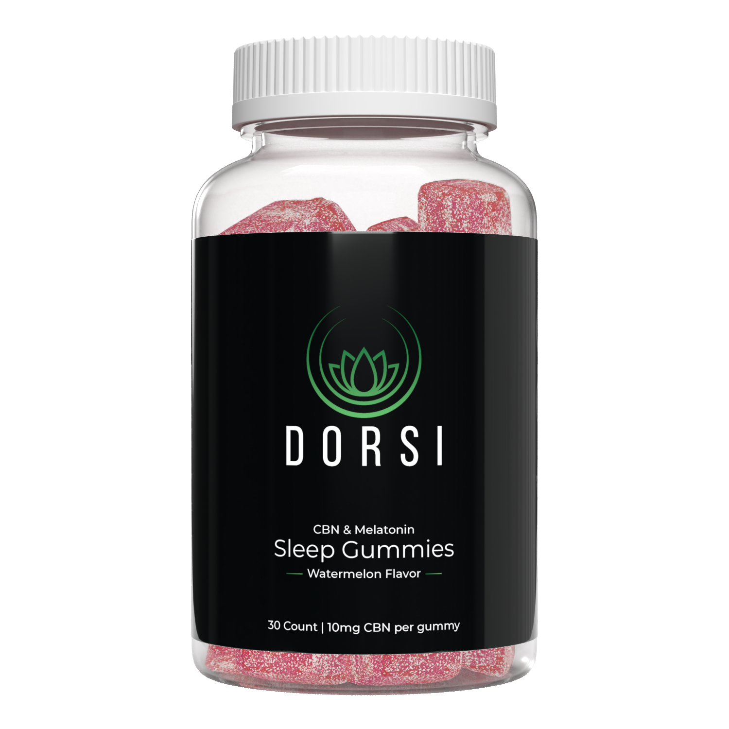 Organic Vegan Sleep CBN Isolate Gummies With Melatonin